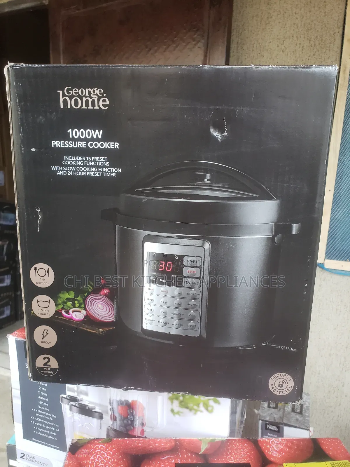 George Home 1000w Pressure Cooker
