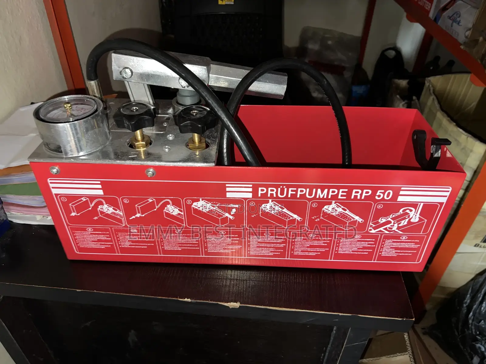 Rothenberger Rp 50 Manual Pressure Test Pump,