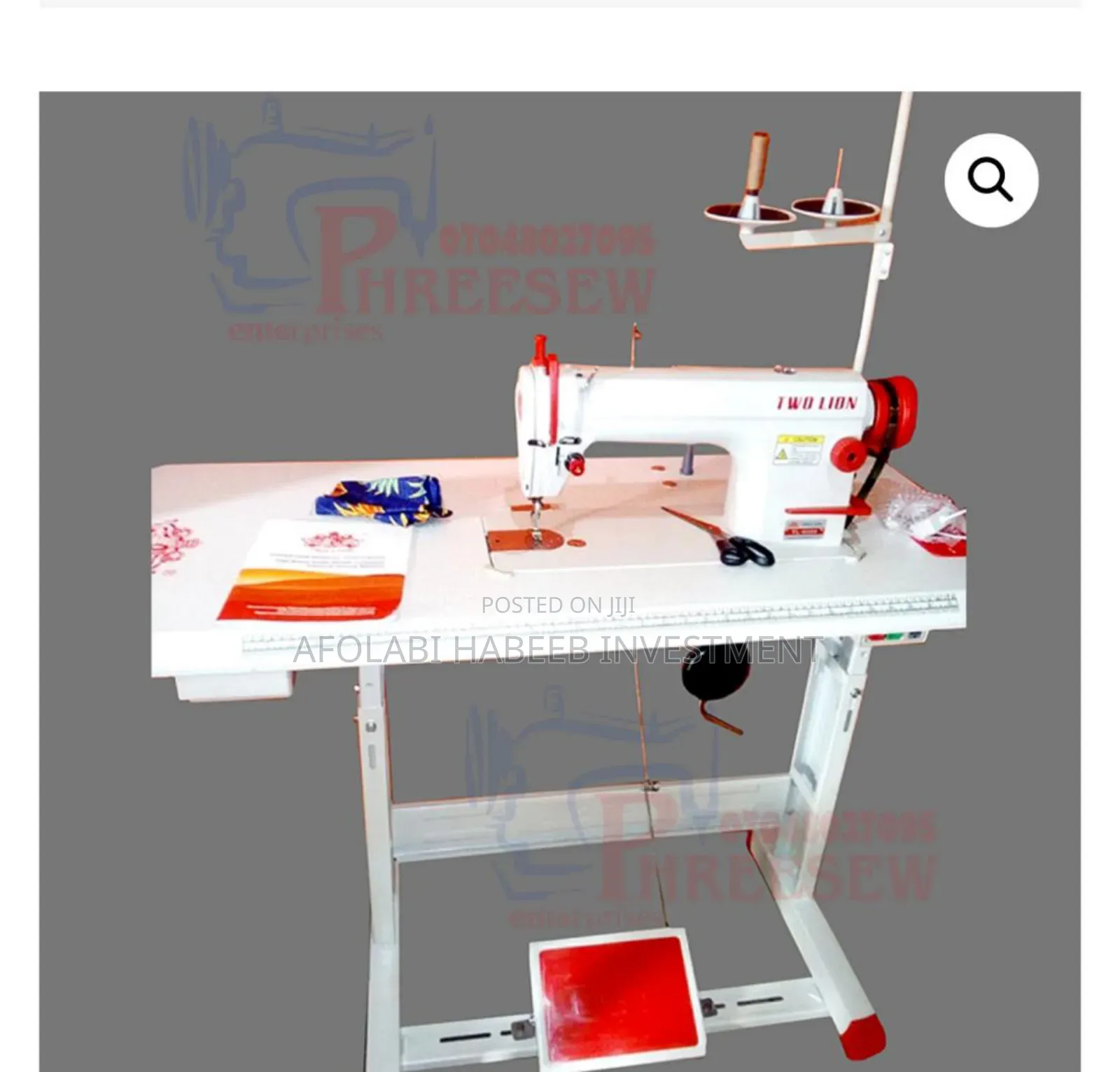 Brand New Two Lion Industrial Straight Sewing Machine