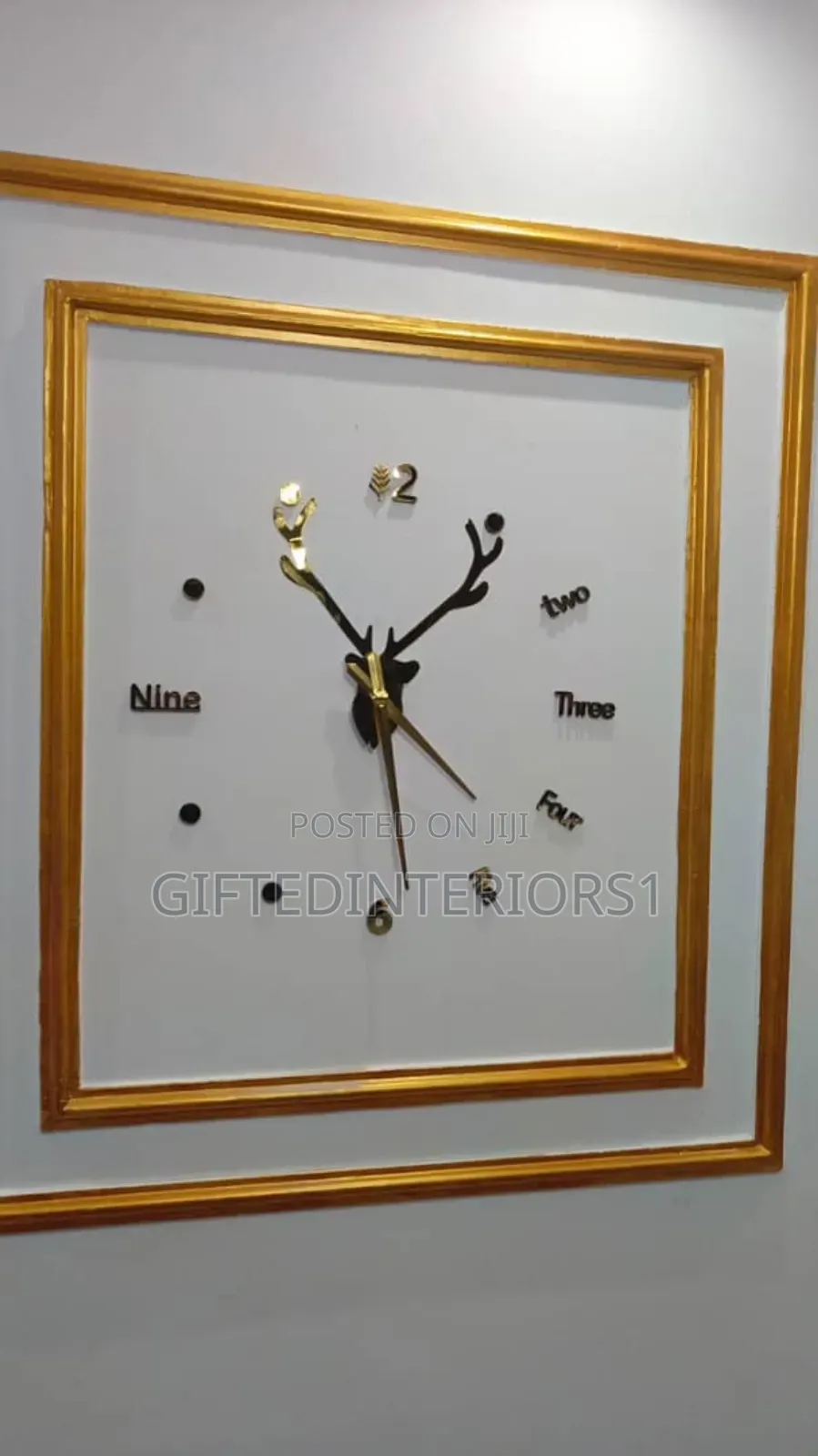 3d Wall Clock