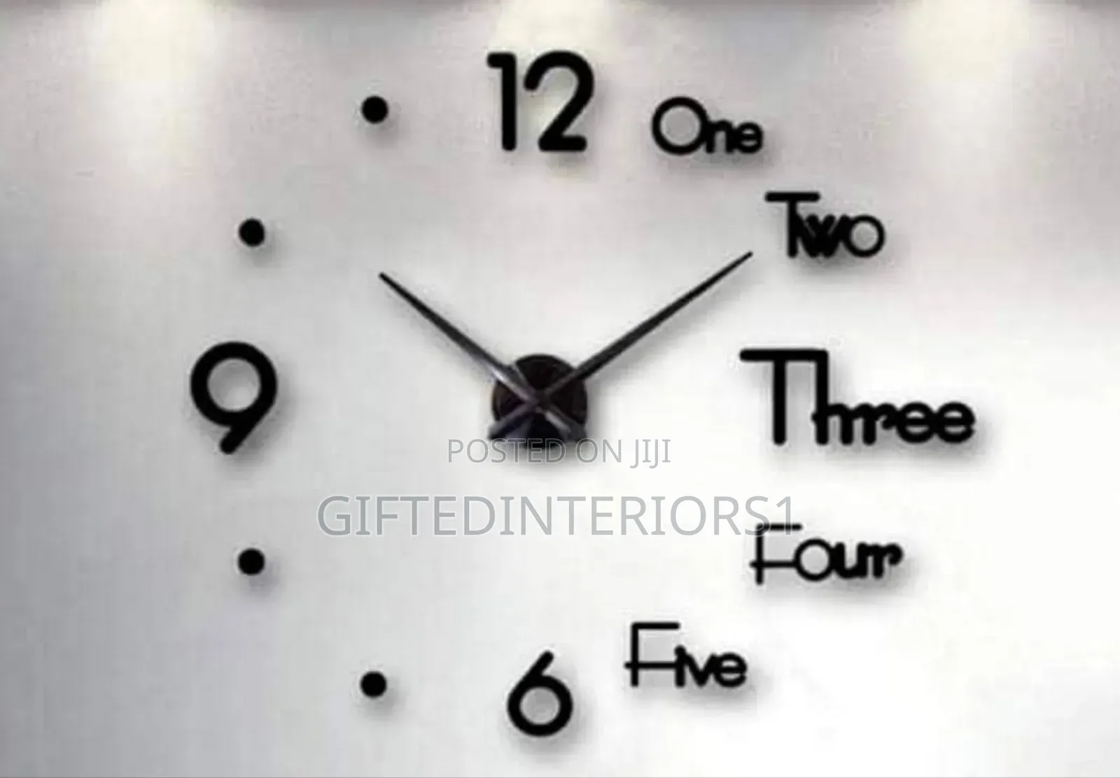 3d Wall Clock