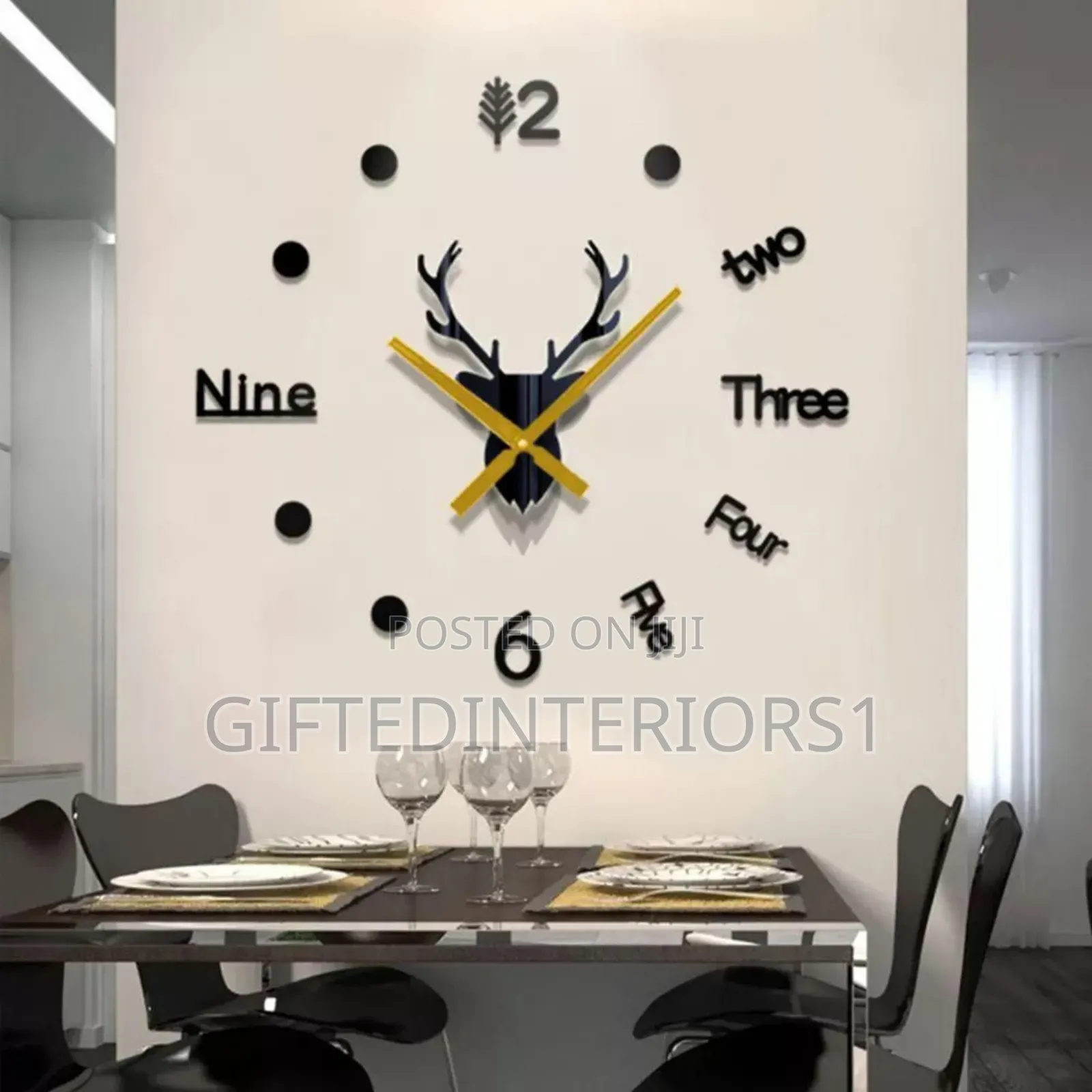 3d Wall Clock