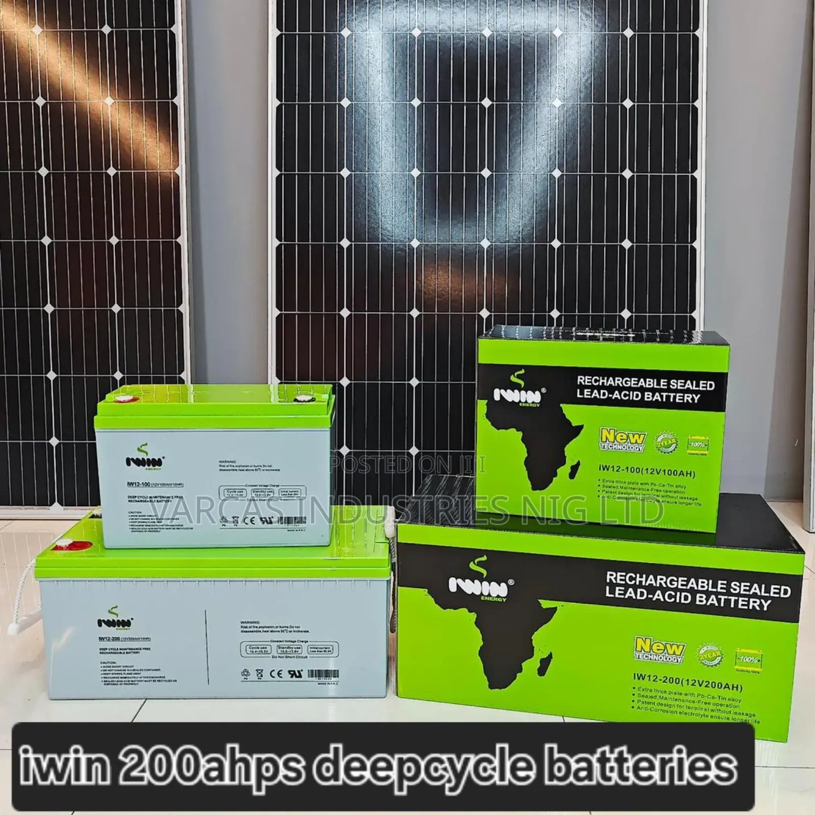 Iwin 200a Deepcycle Batteries