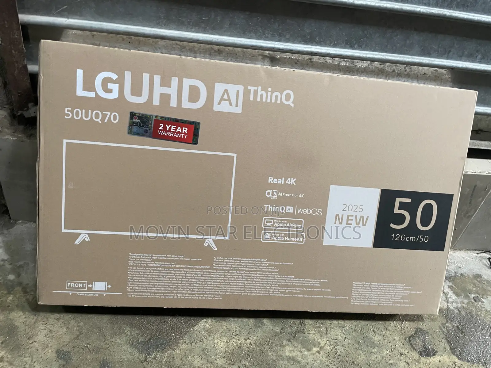 Lg 50 Inches Smart Watch Tv Frameless