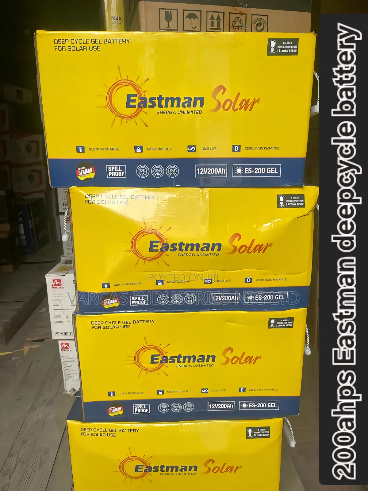 Eastman 200ahps Deepcycle Batteries