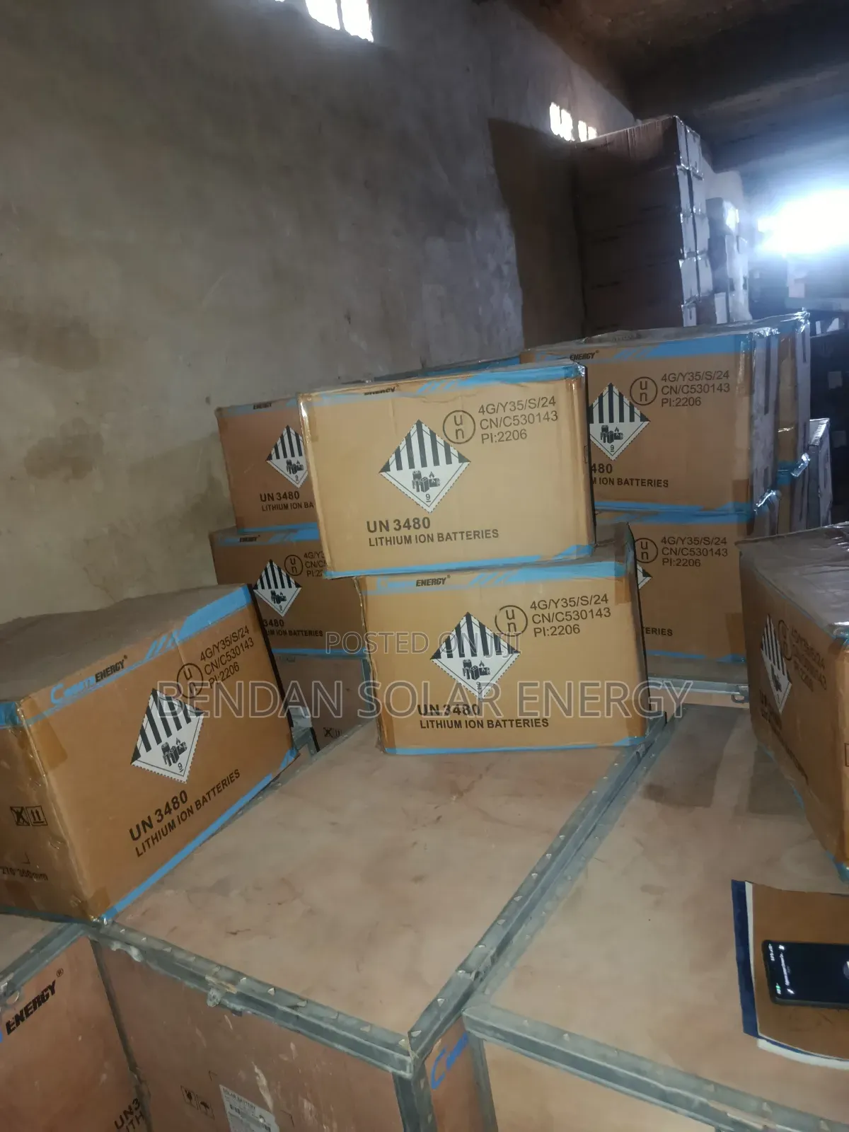 2.56kwh (2.5kwh) Cworth Lifepo4 Battery For Inverter Solar Systems