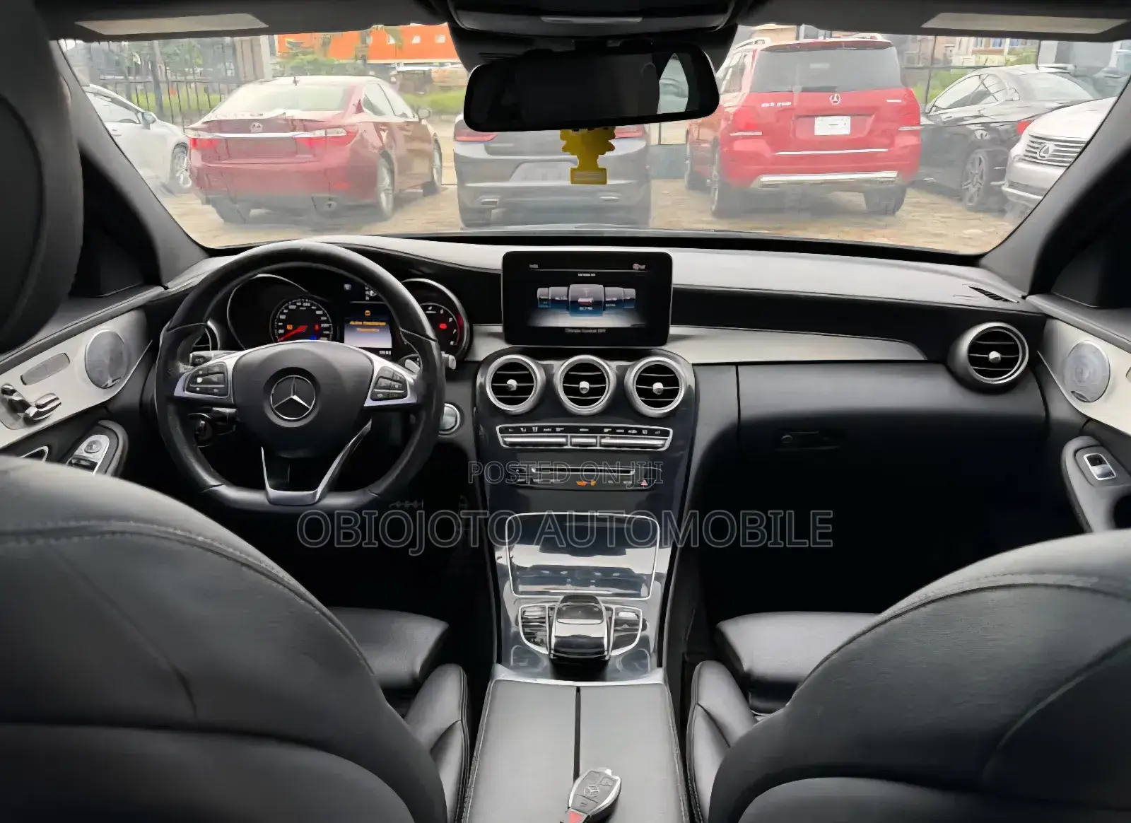 Mercedes-Benz C400 4Matic AWD Sedan (3.0L V6 7A) 2015 Black