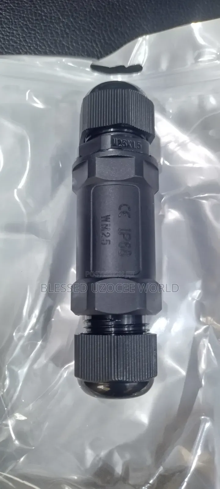 Rj45 1p68 Gigabit Waterproof Shielded Copuler/Joiner Lan Cableextender