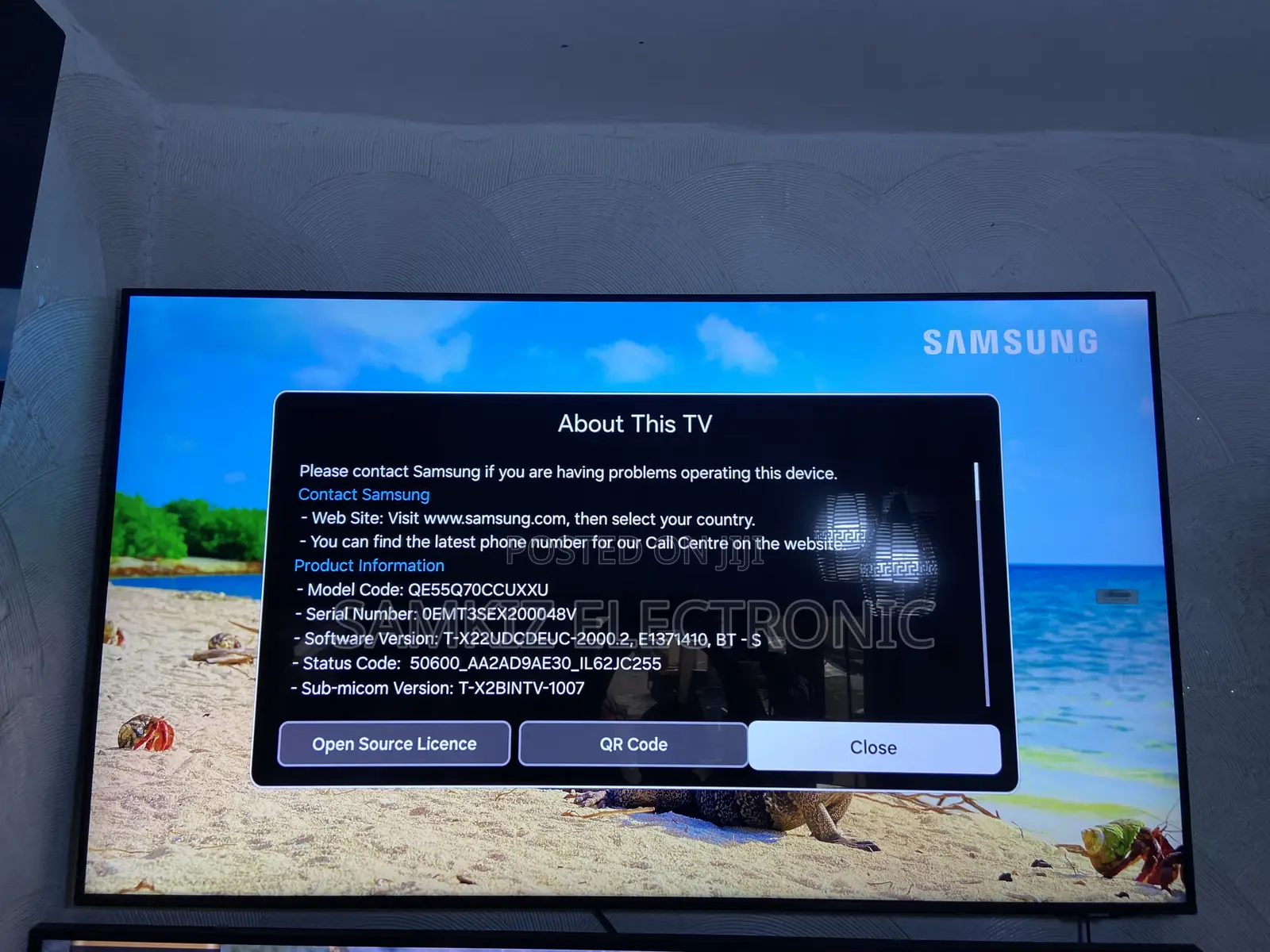 55 Inch Qled Q70c Smart Tv (2023 Model)