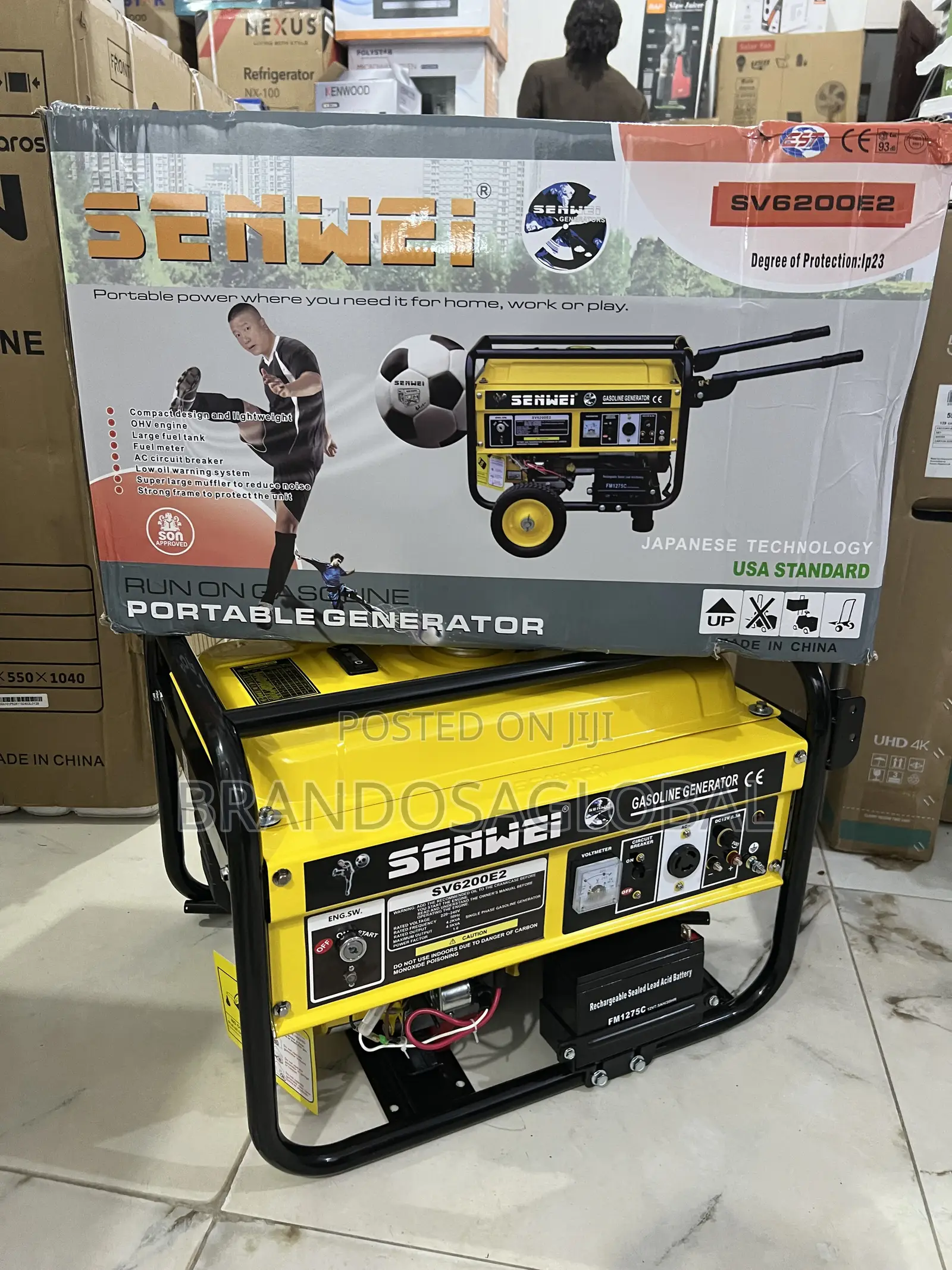 Brand New Senwei 3kva Generator With Warranty