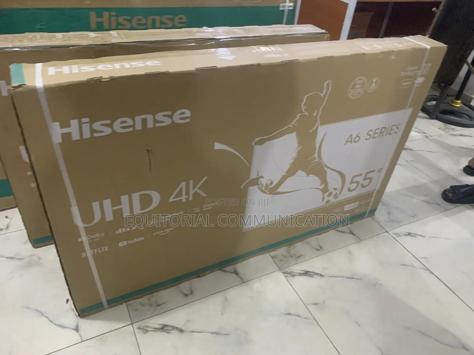 Hisense 55-Inch Uhd Smart Tv With Wi-Fi