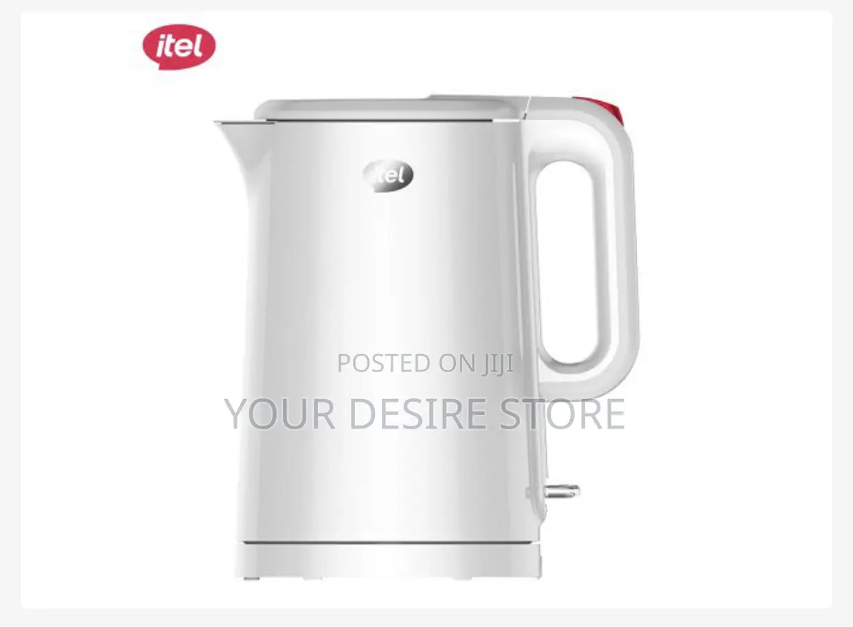 Itel 1.7l Electric Kettle Boil-Dry Protection 2000w Fast Heating