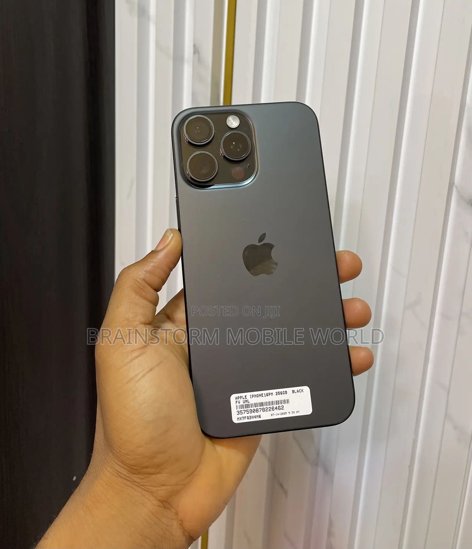 Apple iPhone 16 Pro Max 256 GB Black
