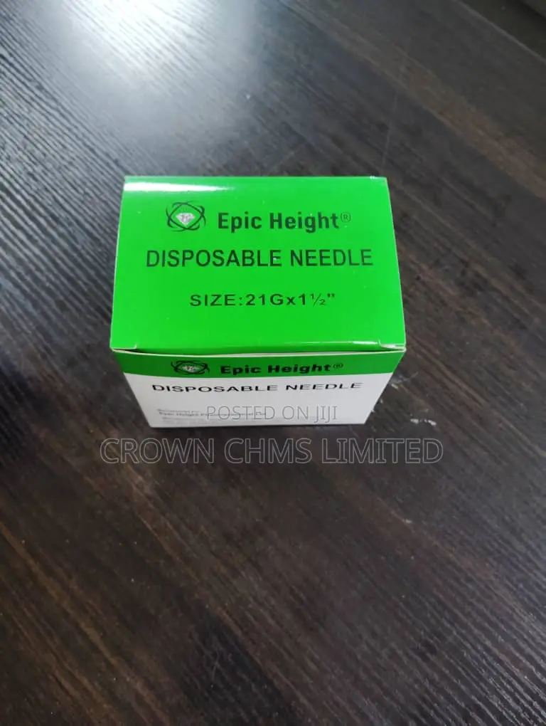 Epic Height Disposable Needles 21g / 22g / 23g