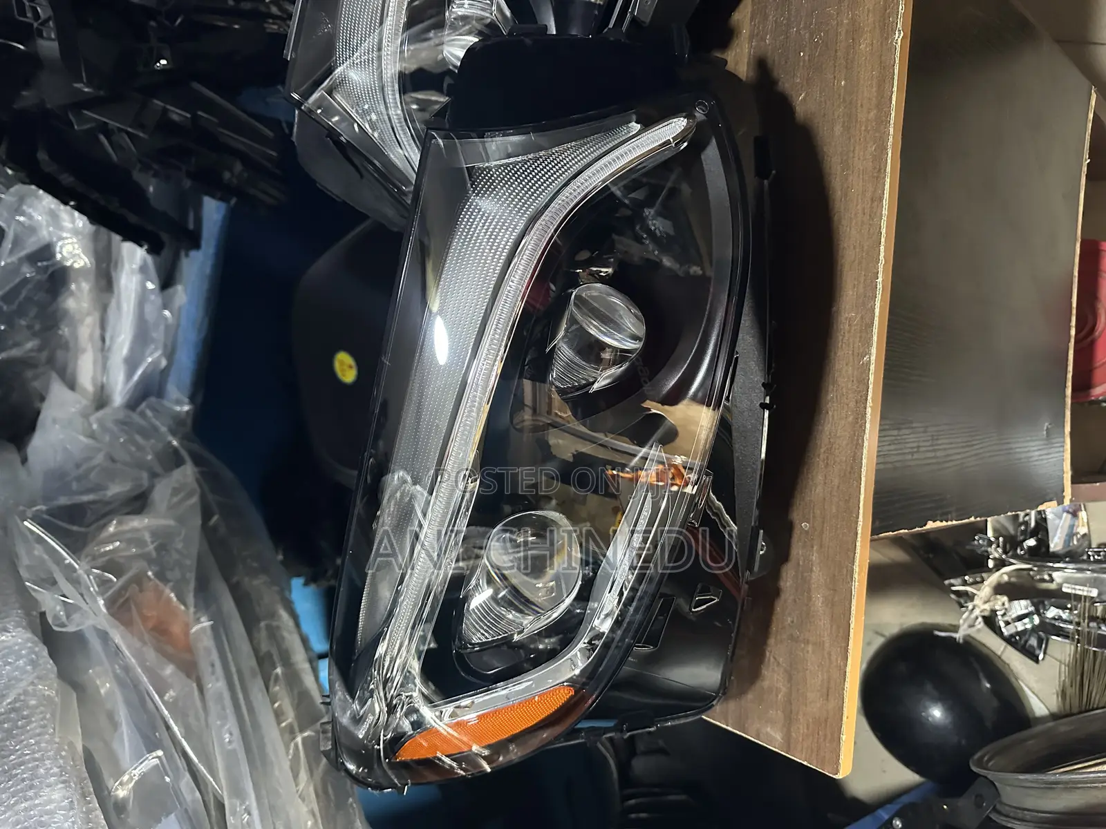 Original Headlight for Mercedes Benz GLC 2018 Double Charger