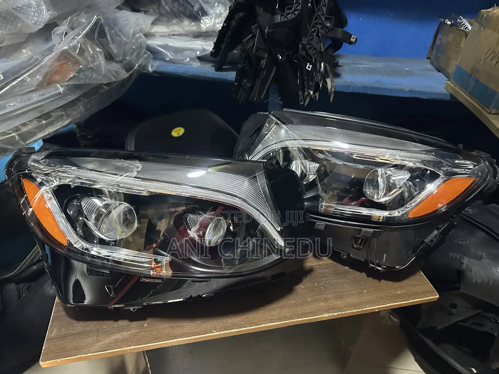 Original Headlight for Mercedes Benz GLC 2018 Double Charger
