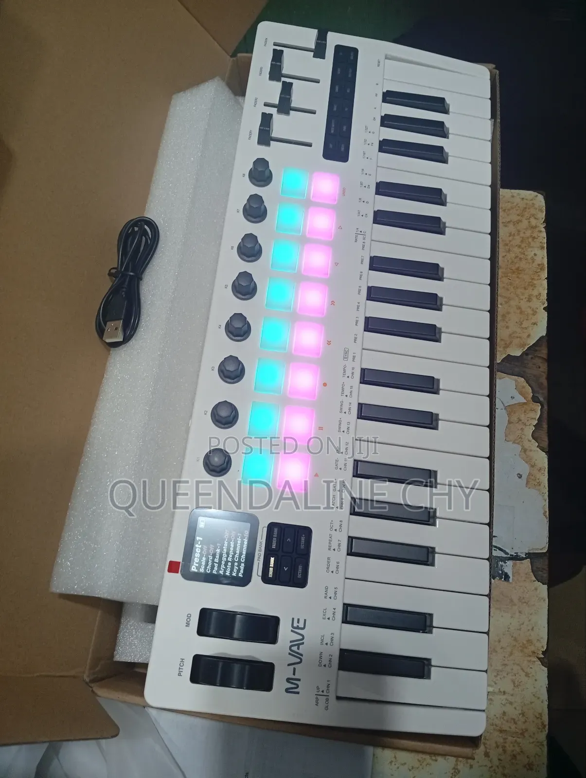 M- Vave Smo-37 Pro Studio Keyboard