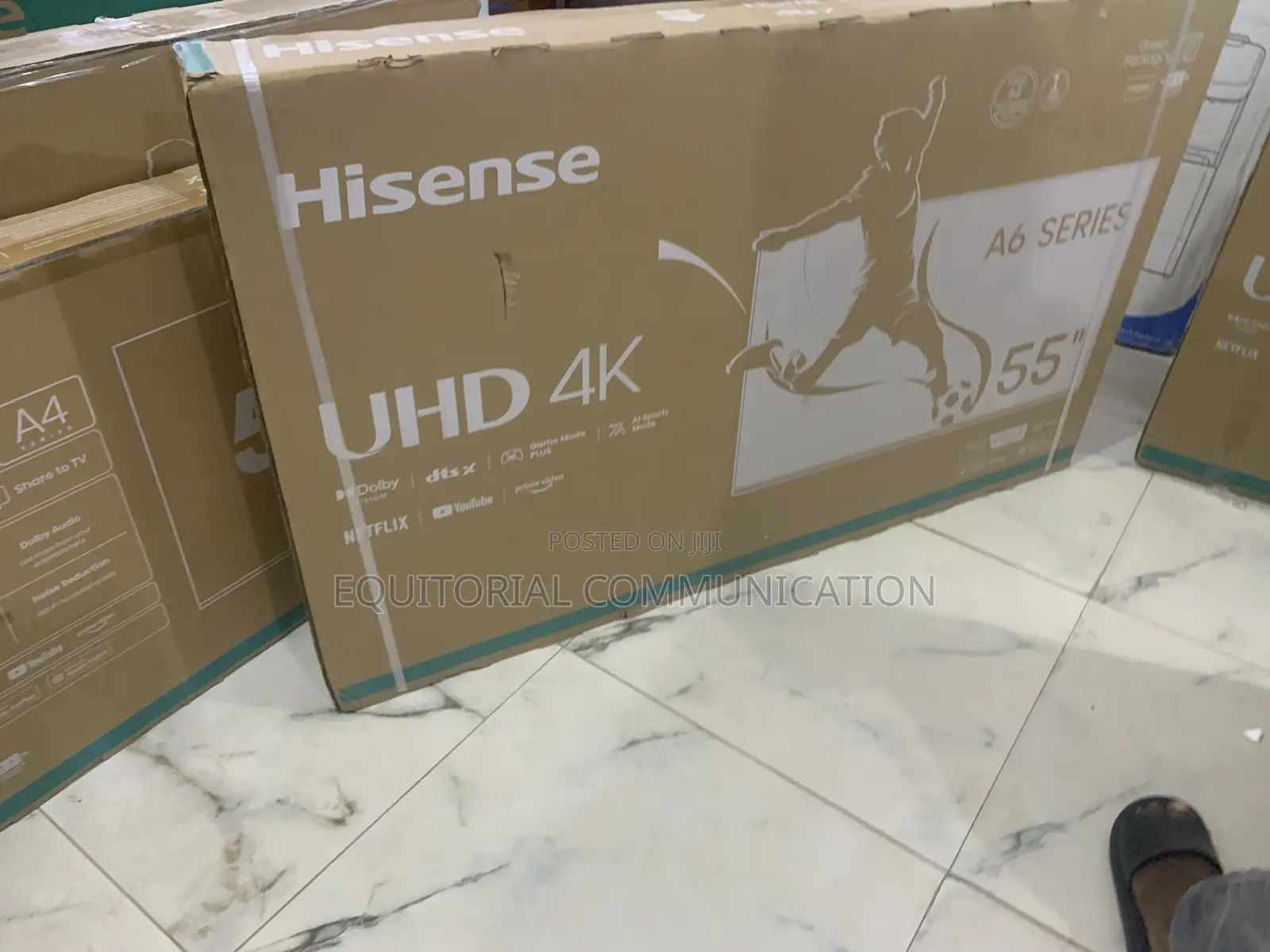 Hisense 55" Smart Tv - Brand New
