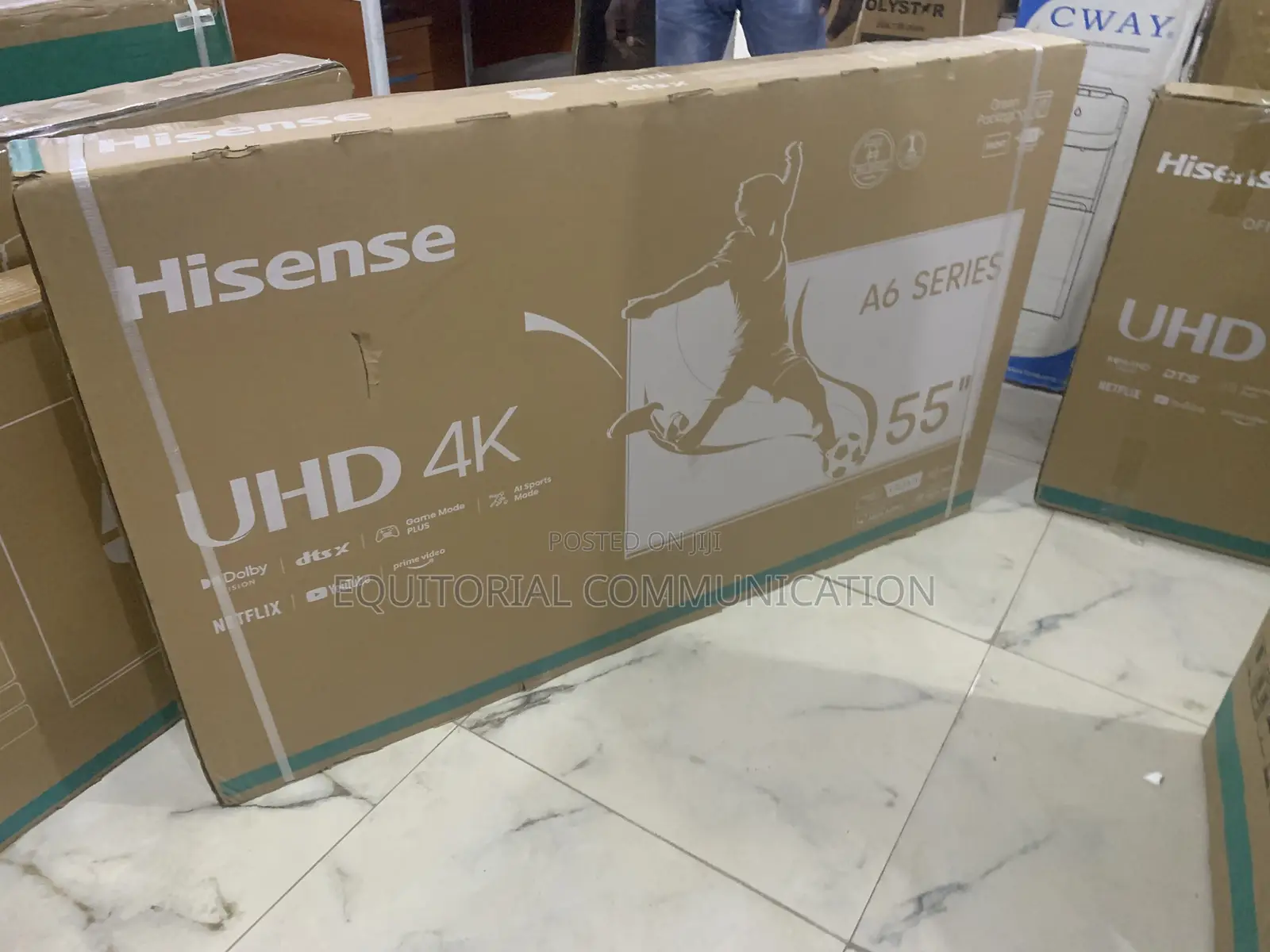 Hisense 55-Inch Smart Tv With Netflix, Youtube, Airplay