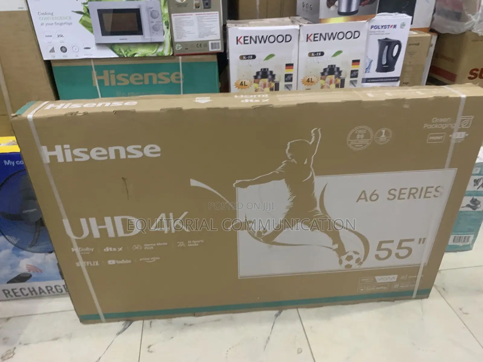 55-Inches Hisense Smart Tv With Netflix Youtube