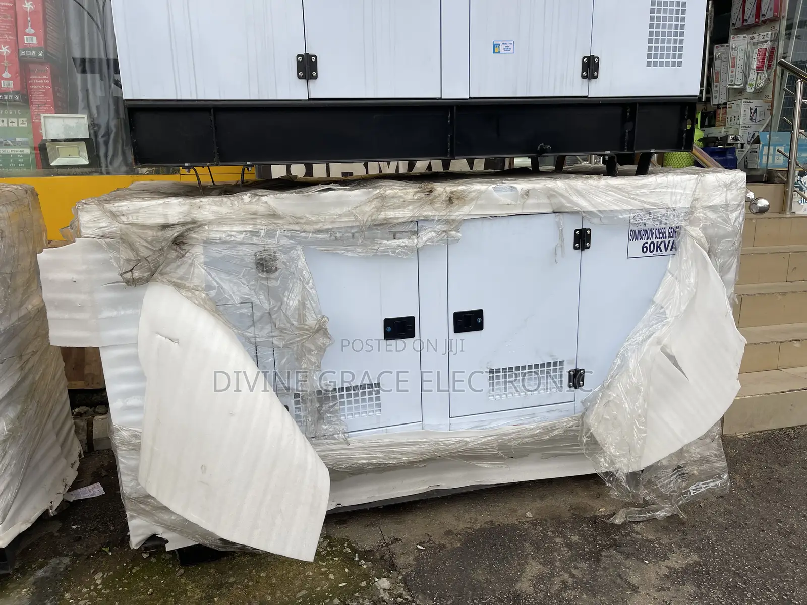 60kva Soundproof Copper Coil Perkins Generator