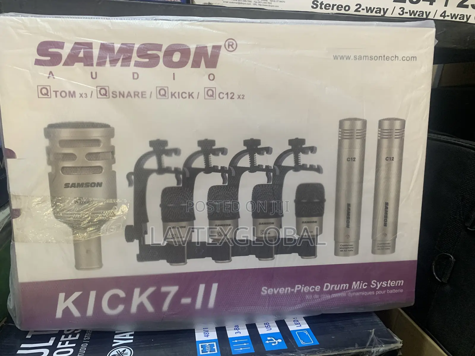 7set Samson Drum Kits