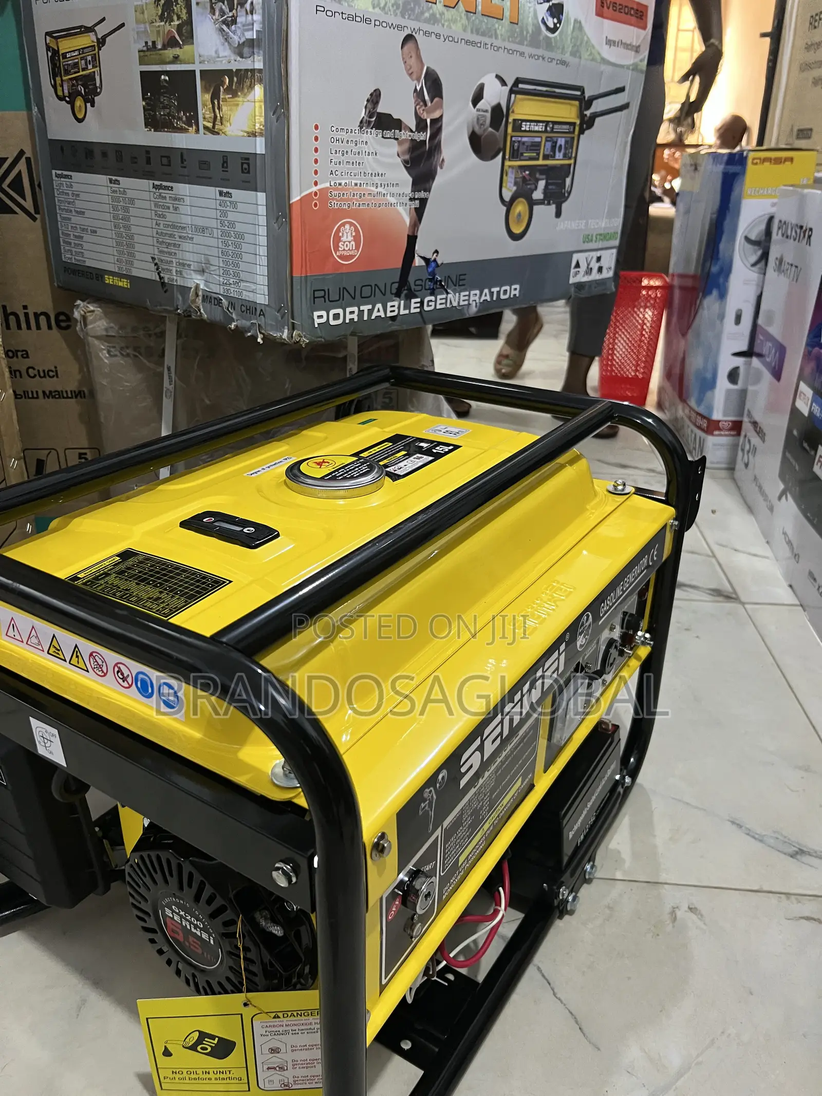 19. Brand New Senwei 3kva Generator – Long Lasting