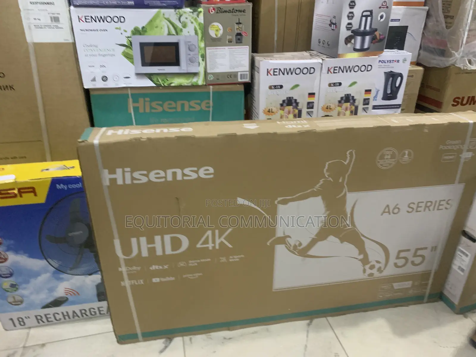 Hisense 55 Inches Smart Tv - Airplay, Netflix, Sound Quality