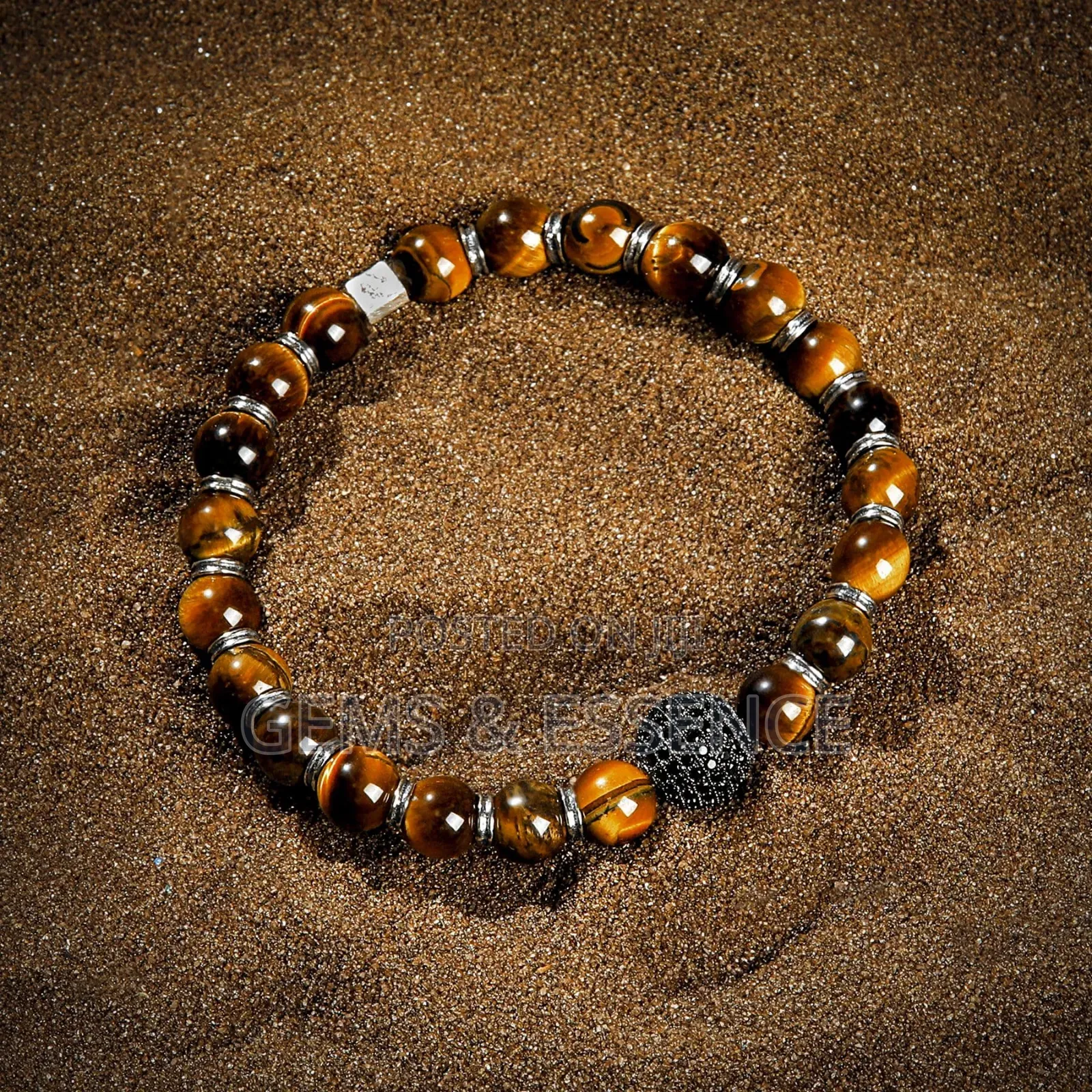 Tiger Eye Necklace Set