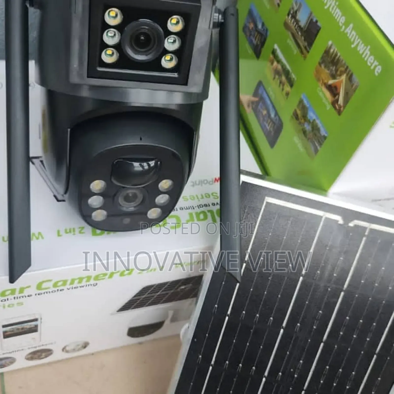 Dual Lens CCTV Security 4g CCTV Camera