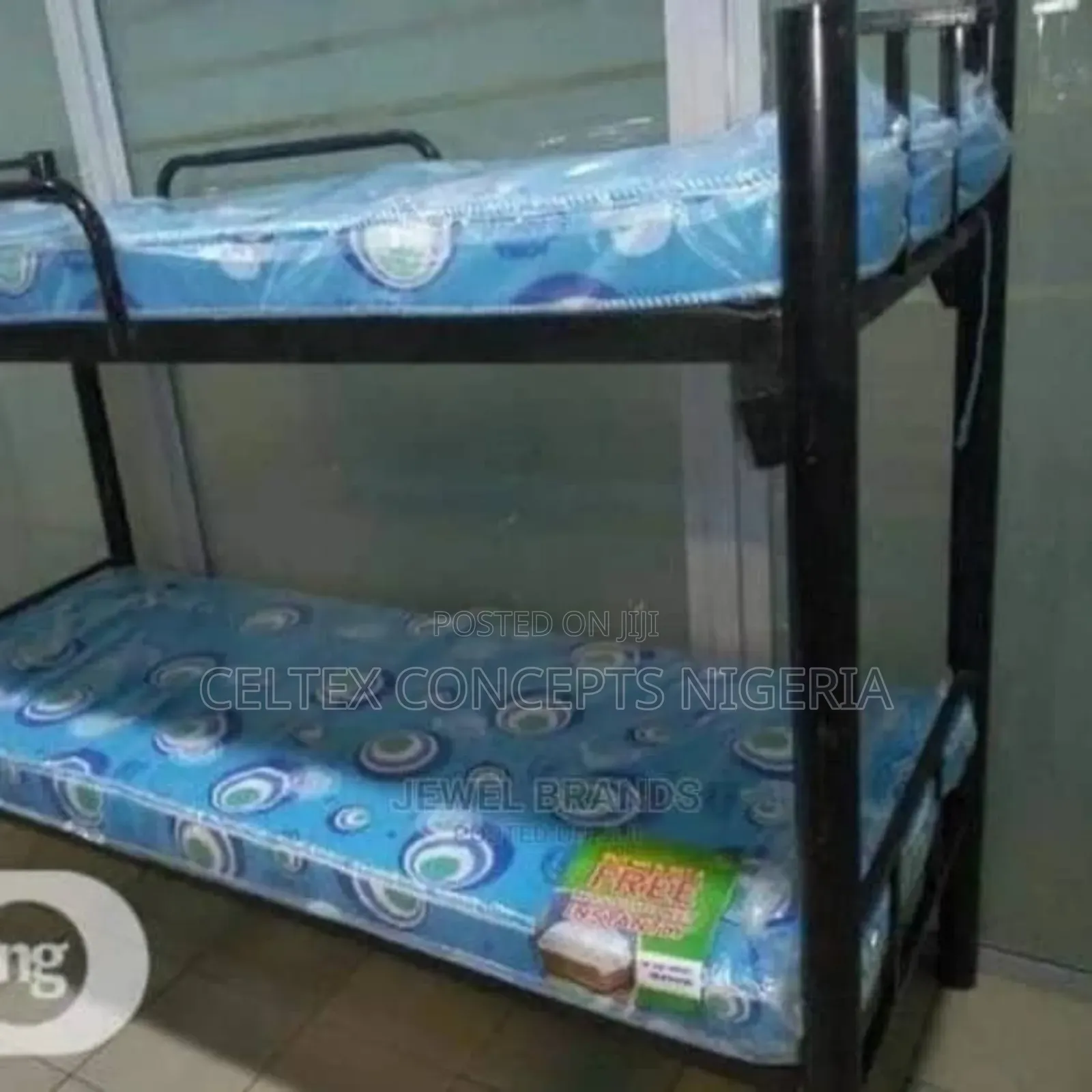 Ladder Double Bunk Bed