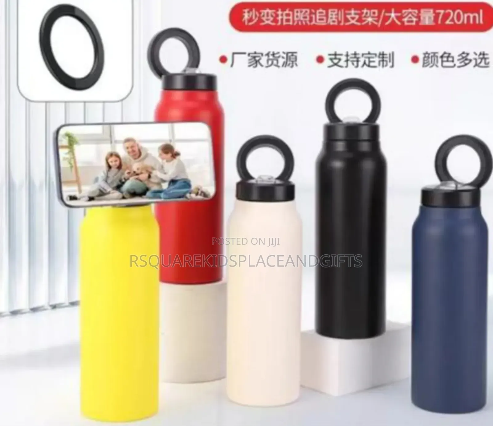 Vacuum Flask With Magnet Holder for Souvenir