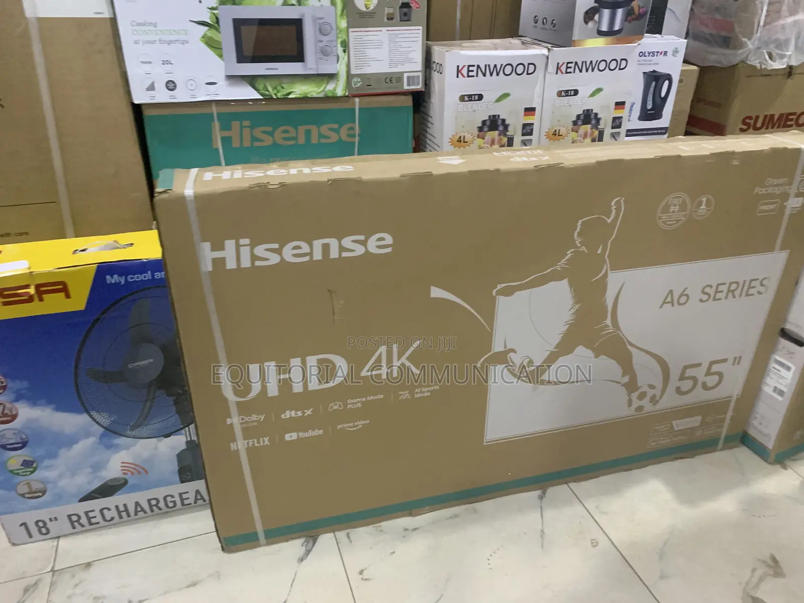 Hisense 55-Inches Smart Tv – Big Screen, Big Fun