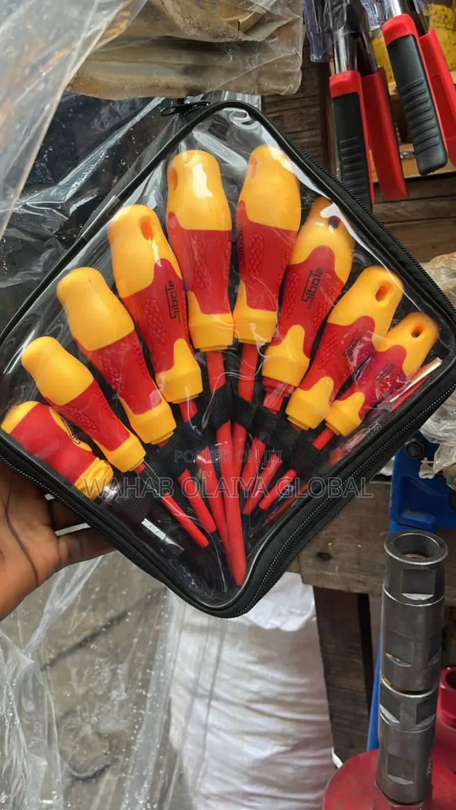 9pcs Insulated Screwdriver Set – Safe for Electrical Work
