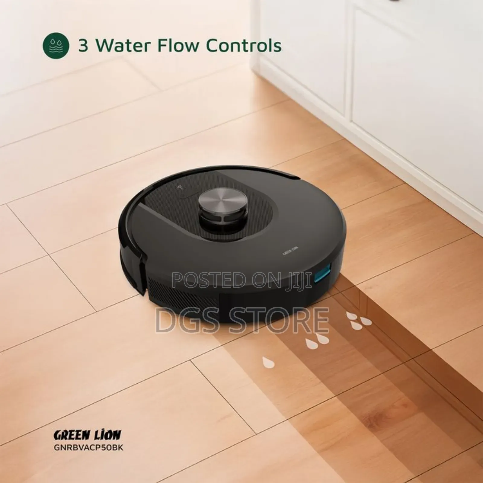 Green Lion Smart Robot Vacuum Pro With 4000pa Suction