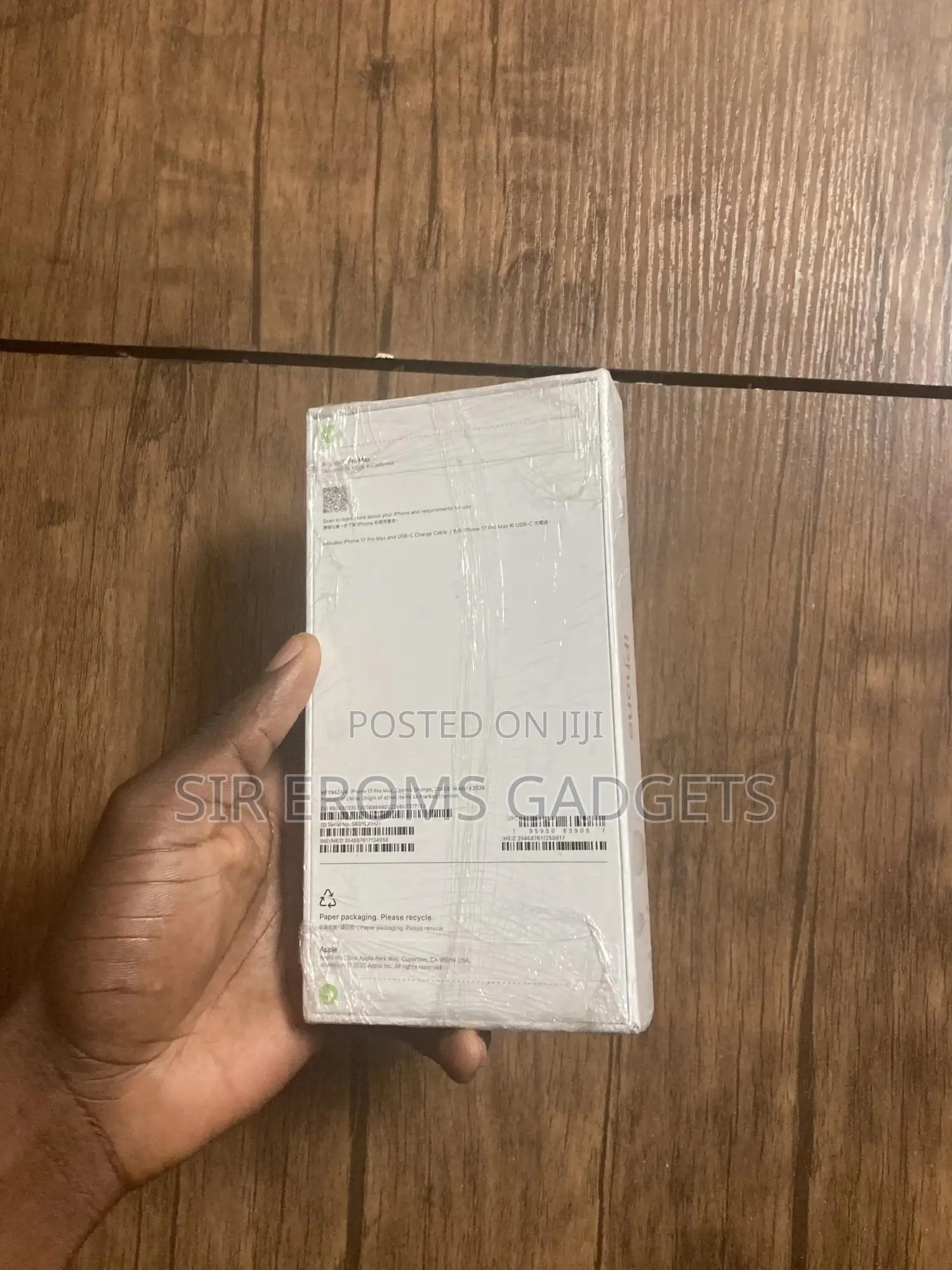 New Apple iPhone 17 Pro Max 256 GB Orange