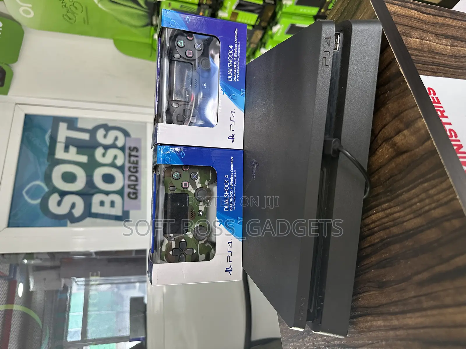 Ps 4 Slim With 6 Games