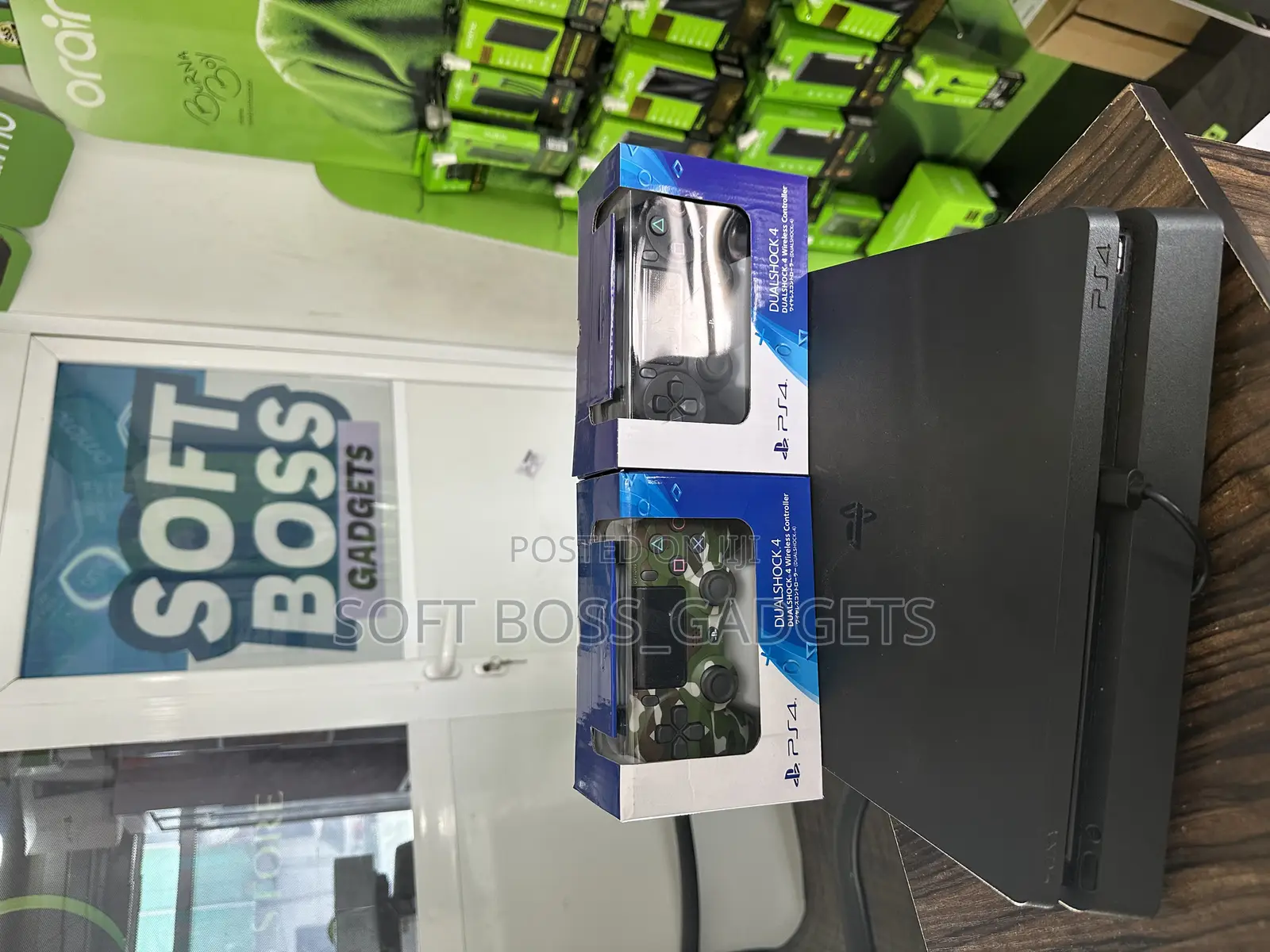 Ps 4 Slim With 6 Games