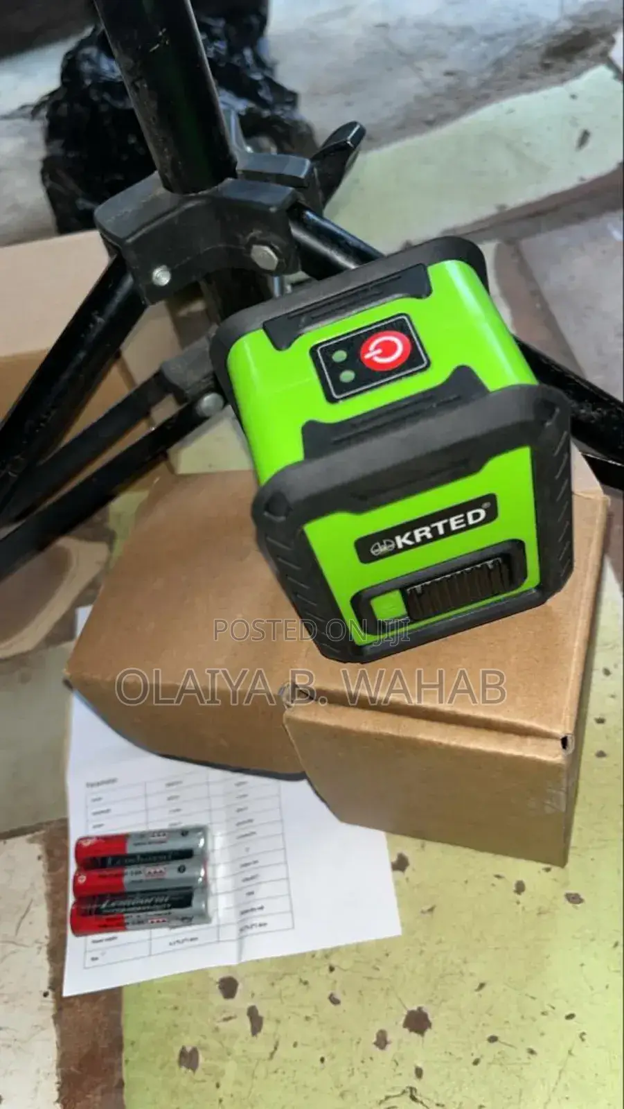 2-Line Laser Level With Stand – Accurate Easy Setup