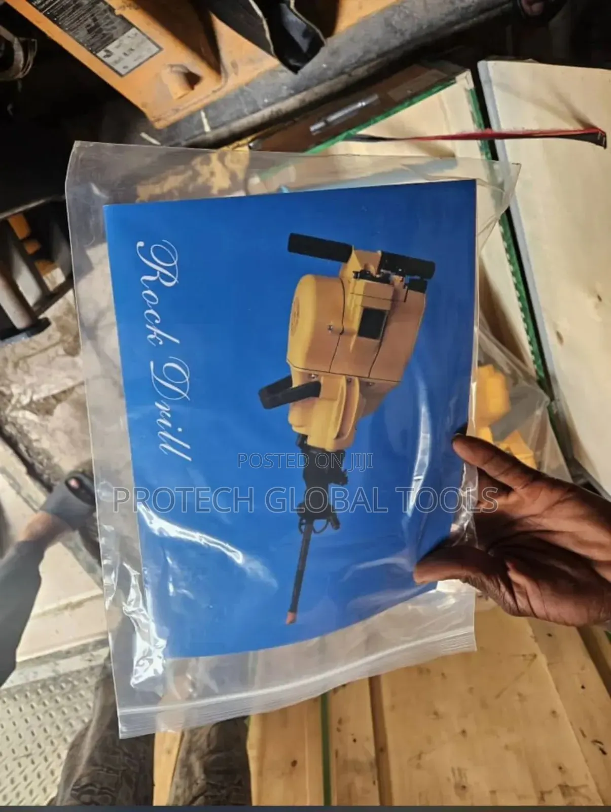 Gasoline Rock Drilling Machine