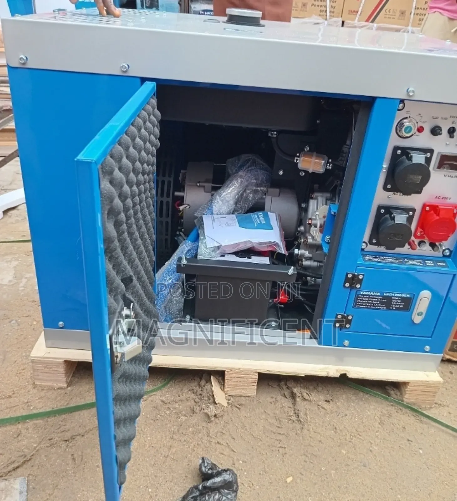 Yamaha 15kVA Silent Diesel Generator – Heavy-Duty Soundproof