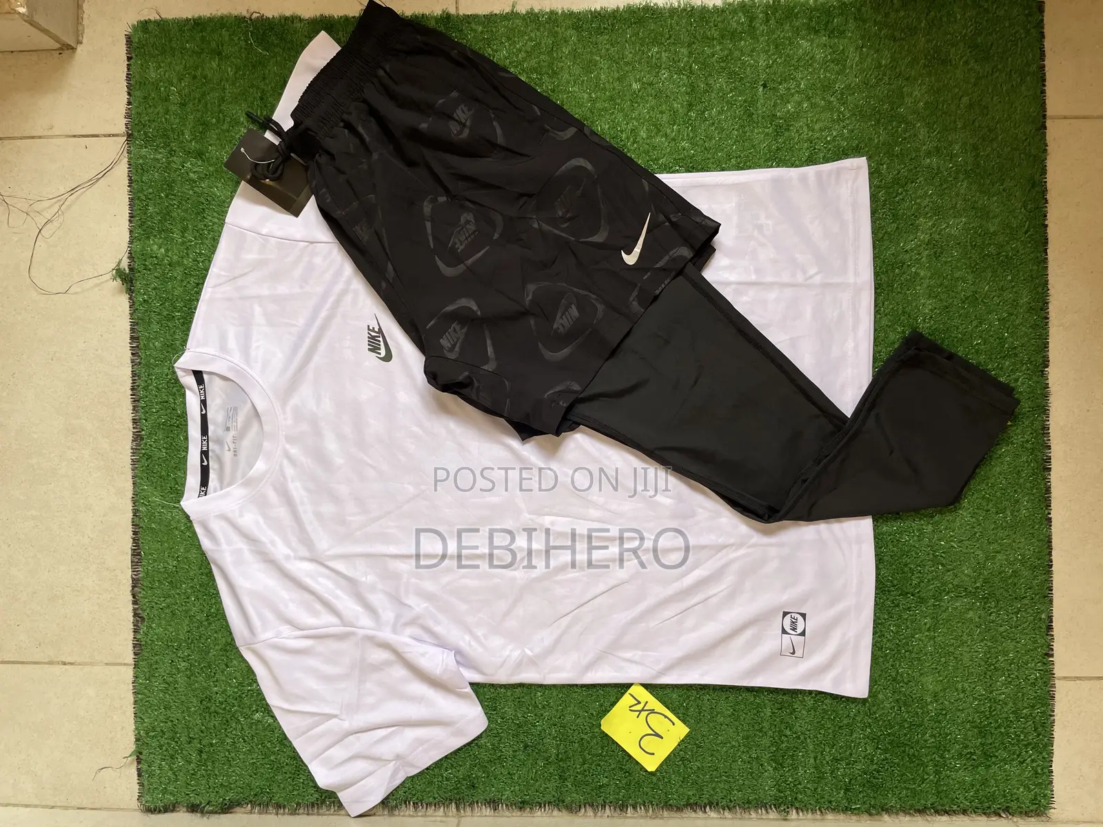 Men Double Layer Long Tight With Short