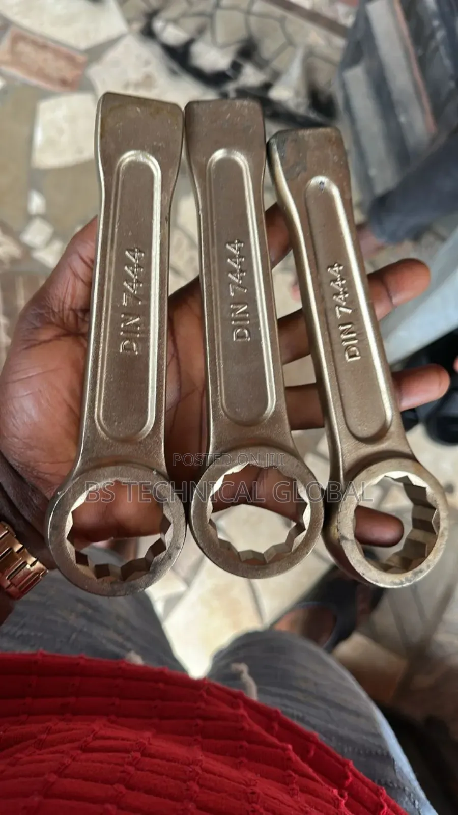 Brass Hammer Wrench 36mm
