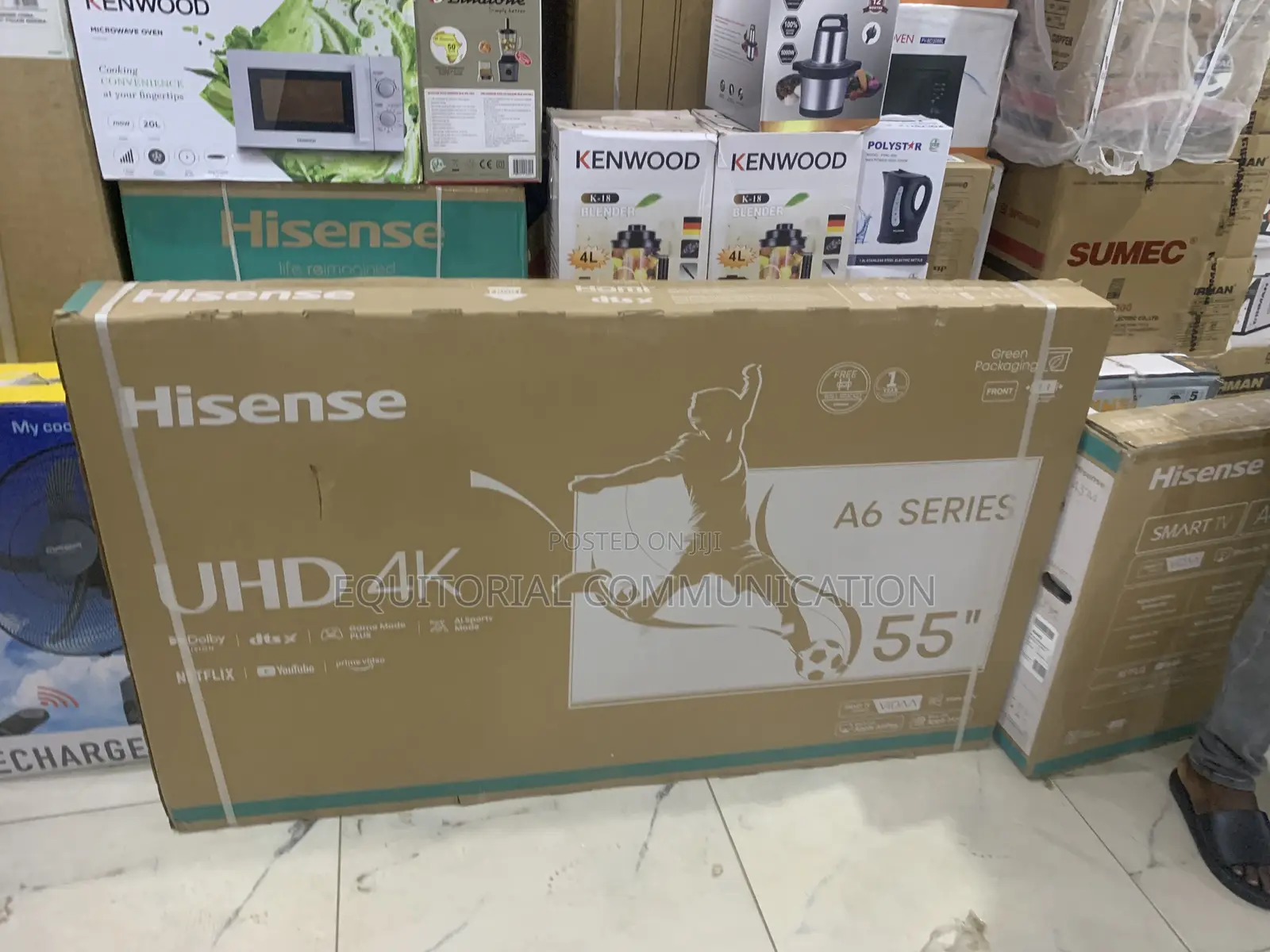 Hisense 55-Inch Smart Tv – Built to Entertain