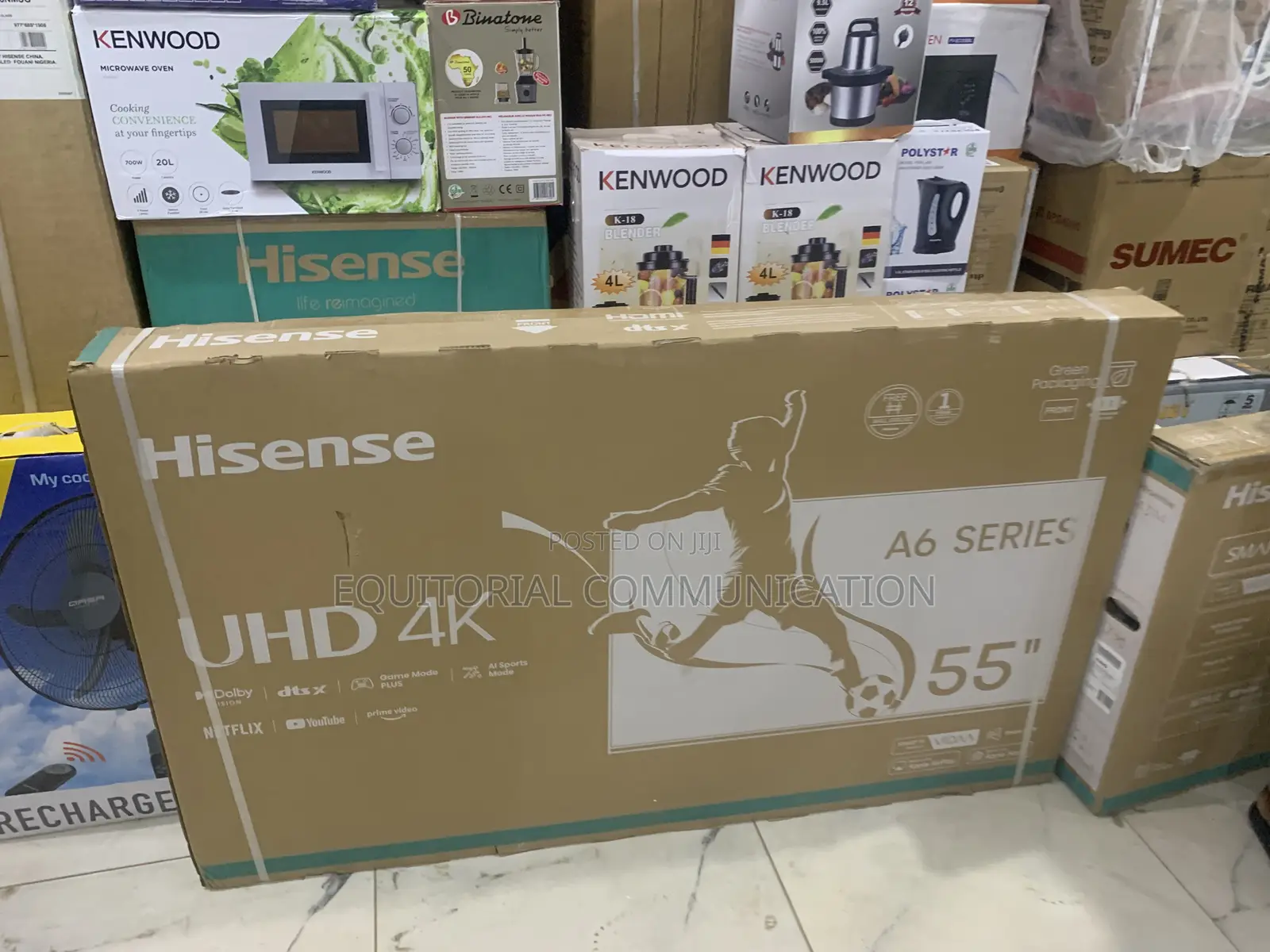 Hisense 55-Inch Smart Tv – Built to Entertain