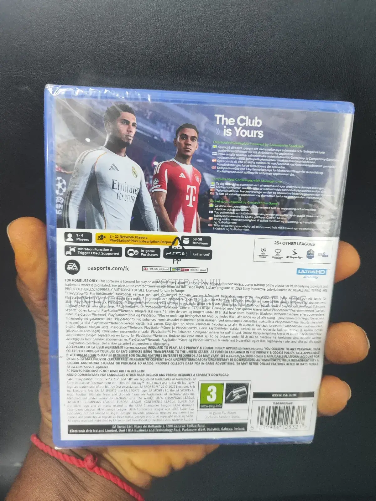 Fc26 On Playstation 5 ( Ps5 Fc26 ) Disc