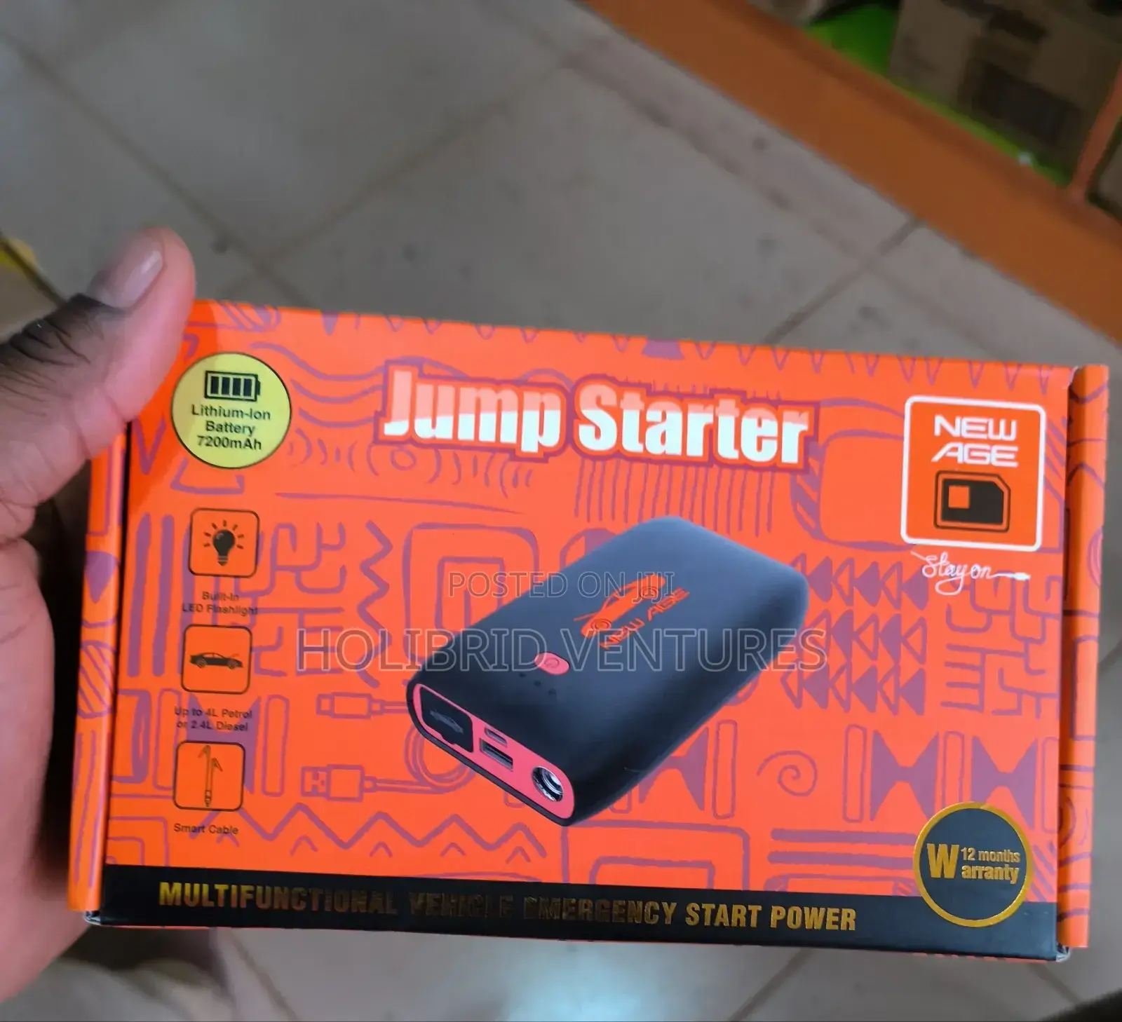 Car Jump Starter