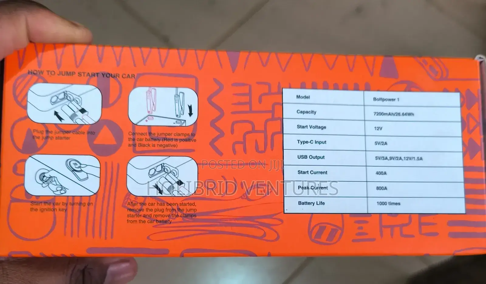 Car Jump Starter