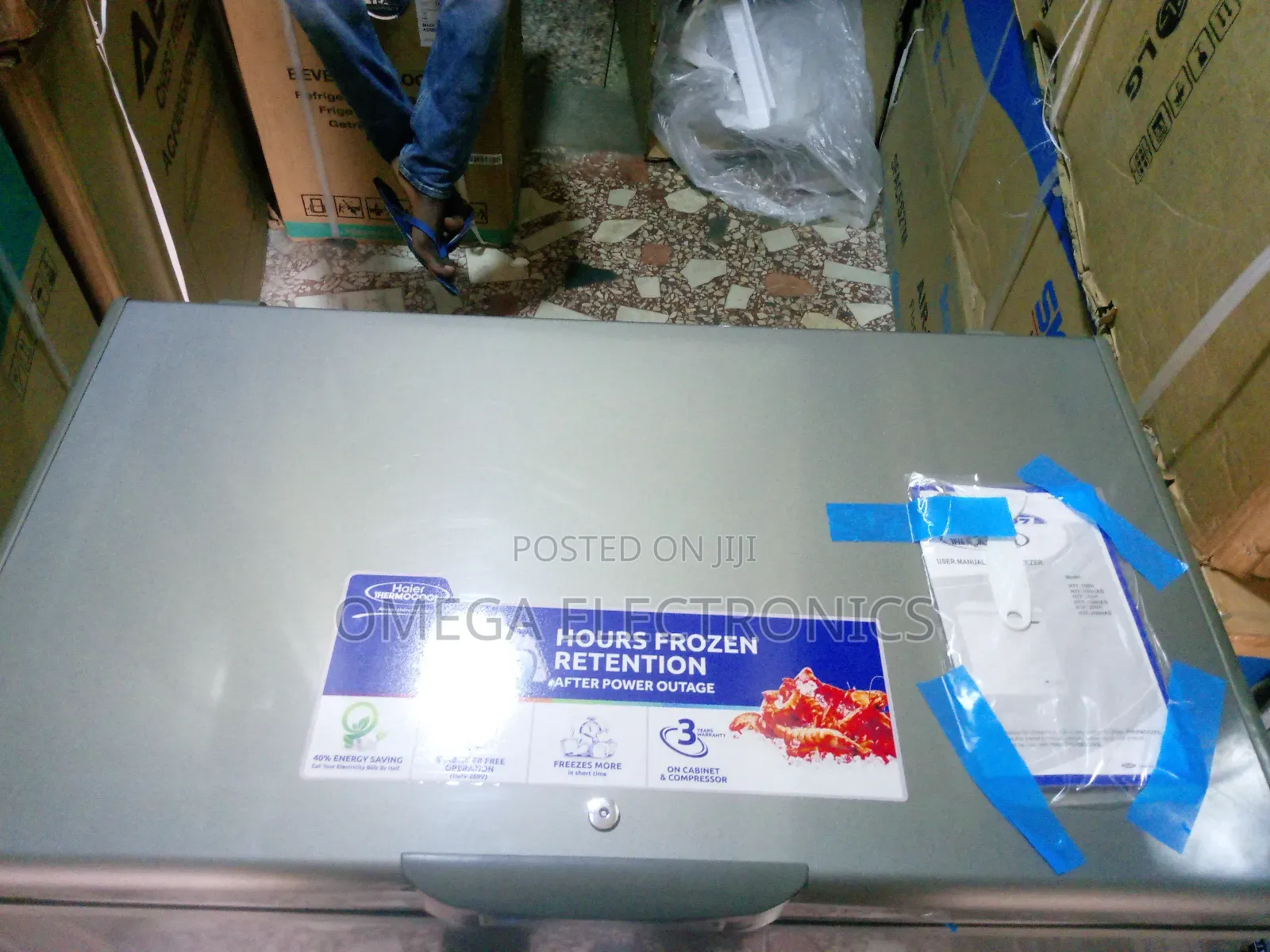Haier Thermo Cool Freezer 3ft Model 200 Inverter