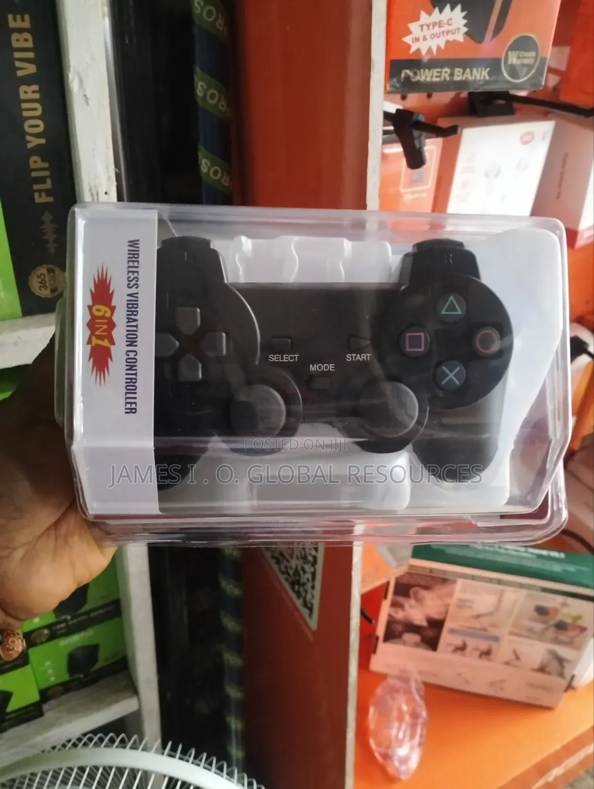 Single Wireless Game Pad 6 in 1